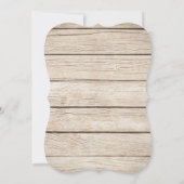 Burgundy Floral Wine Barrel Vrijgezellenfeest Kaart (Achterkant)