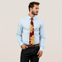 Burgundy Flower Pattern