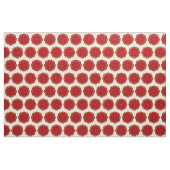 Burgundy Flower Ribbon Stof (Yard (91,4 cm))
