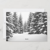 Burgundy fotocollage elegant met kerstmis feestdagenkaart (Achterkant)