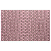 Burgundy Frosted Orchid Damask Stof (Fat Quarter)