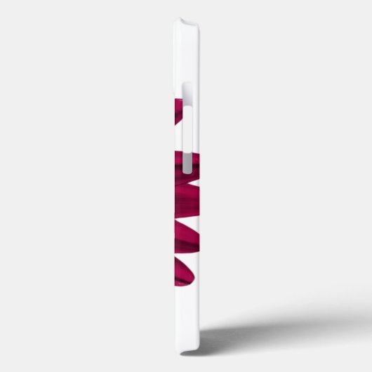 Burgundy Gerber Gerbera Daisy Personalized Case-Mate iPhone Case (Achterkant / Links)