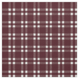 Burgundy geruite stof Klassieke Maroon Twill Per Y