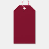 Burgundy Gift-Labels Cadeaulabel (Voorkant)