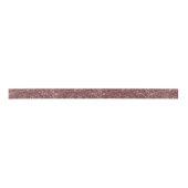 Burgundy Glitter Birthday Satijnen Lint (Voorkant)