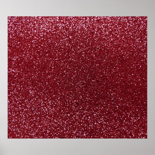 Burgundy glitter poster (Voorkant)