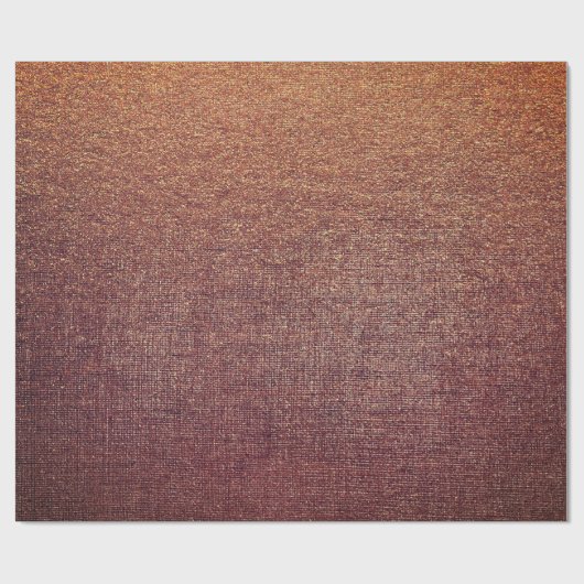 Burgundy Gold Blush Maroon Linen Burlap Rustic Cadeaupapier (Vlak)