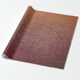 Burgundy Gold Blush Maroon Linen Burlap Rustic Cadeaupapier