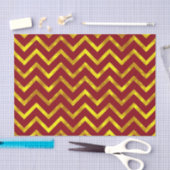 Burgundy gold chevron elegant tissuepapier (Craft)