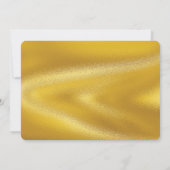 Burgundy Gold Pampas grass redt de datum Save The Date (Achterkant)