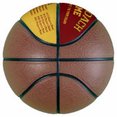 Burgundy Gold - Specialistische Basketball Coach G Basketbal (Rechts)