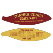 Burgundy Gold - Specialistische Basketball Coach G Basketbal (Panelen)