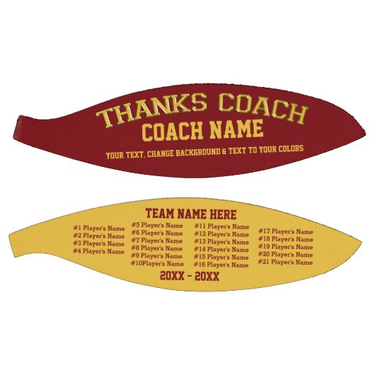 Burgundy Gold - Specialistische Basketball Coach G Basketbal (Panelen)