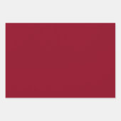 Burgundy Green Gold Inpakpapier Vel (Voorkant)
