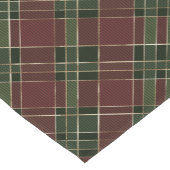 Burgundy Green Pset met kerstfeestdag Korte Tafelloper (Hoek)