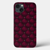 Burgundy Hoesje-Mate iPhone Case (Achterkant)
