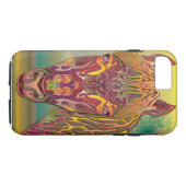 Burgundy Horse Case-Mate iPhone Case (Achterkant (Horizontaal))