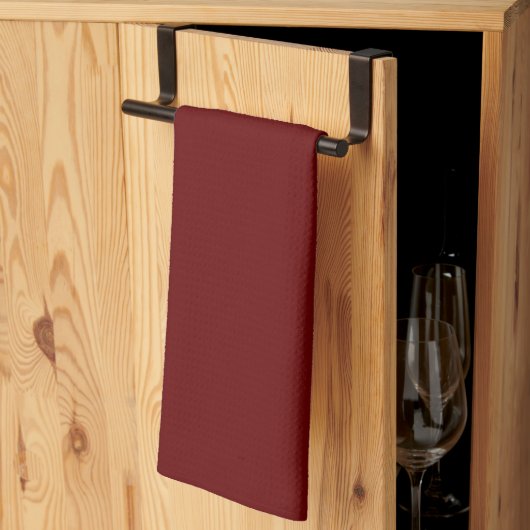 Burgundy Kitchen Hand Towel Theedoek (Derde Gevouwen)
