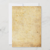 Burgundy  Lace Rehearsal Dinner Kaart (Achterkant)