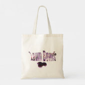 Burgundy Lawn Bowls Oil Paint Totebag Tote Bag (Achterkant)