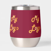 Burgundy logo business corporate (Voorkant)