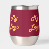 Burgundy logo business corporate (Links)