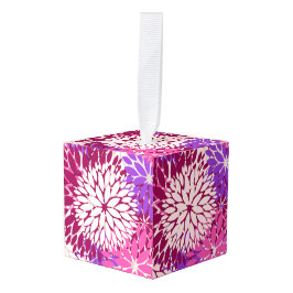 Burgundy Magenta Paarse Peach Dahlia Delight Decoratie