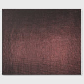 Burgundy Maroon Black Metallic Brush Makeup Vip Cadeaupapier (Vlak)