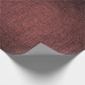 Burgundy Maroon Black Metallic Brush Makeup Vip Cadeaupapier (Hoek)