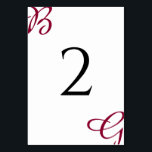 Burgundy Maroon Initialen herfst herfst huwelijk Kaart<br><div class="desc">In dit ontwerp worden de initialen van de bruid en de bruidegom in de kleur van de Bourgogne als belangrijkste aandachtspunt van het ontwerp genoemd. De gepersonaliseerde manuscriptinitialen die de typografie van de manuscriptdoopvont gebruiken creëer een perfecte fusie van moderne en elegantie. Een eenvoudige aangepaste minimalistische Naherfst-Herfst of een ander...</div>