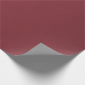 Burgundy Marsala Cadeaupapier (Hoek)