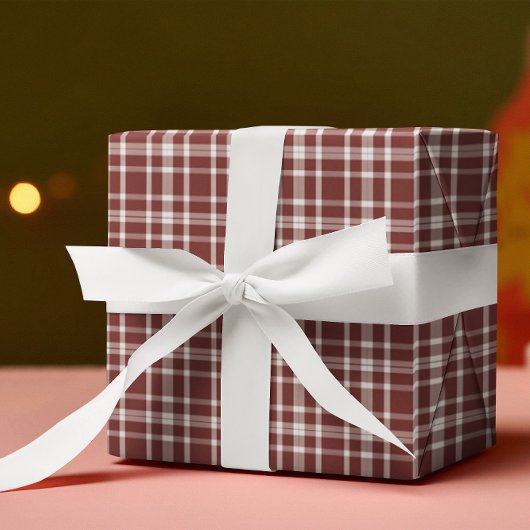 Burgundy Marsala Play Cadeaupapier