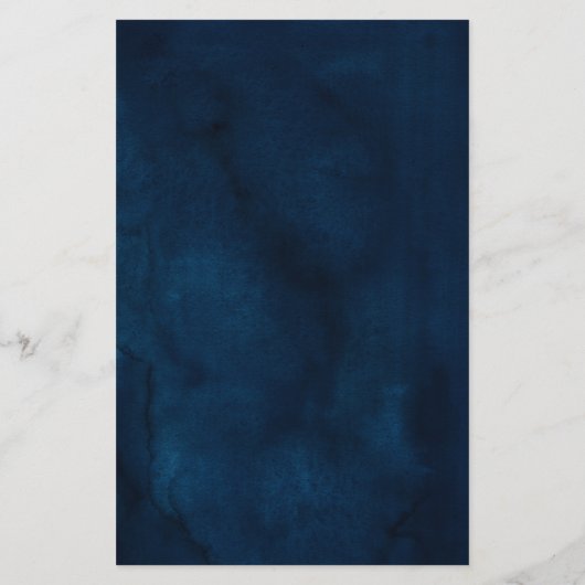 Burgundy Navy Blush Floral Geometric Wedding Menu (Achterkant)