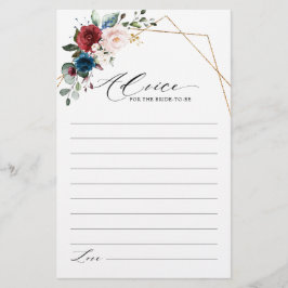 Burgundy Navy Blush Floral Vrijgezellenfeest Advic