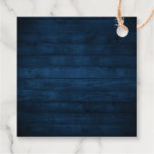 Burgundy Navy Blush Gold Geometric Hartelijk dank Bedankjes Labels (Achterkant)