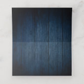 Burgundy Navy Floral String Light mason jar Plaatskaartje (Binnenkant ongevouwen)