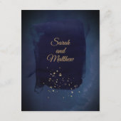 Burgundy Navy Wedding Details II Enclosure Informatiekaartje (Achterkant)