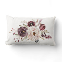 Burgundy Paars Maroon Witte Bloem Elegante Bloem