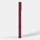 Burgundy Paisley Case-Mate iPhone Case (Achterkant / Rechts)