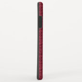 Burgundy Paisley Case-Mate iPhone Case (Achterkant/rechts)