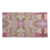 Burgundy patterde designer kussensloop (Achterkant)