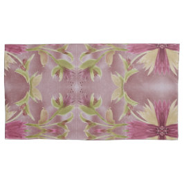 Burgundy patterde designer kussensloop