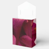 Burgundy Pink Columbine Bedankdoosjes (Geopend)