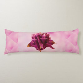 Burgundy Pink Columbine Lichaamskussen