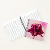 Burgundy Pink Columbine Notitieboek (Binnen)