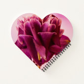 Burgundy Pink Columbine Notitieboek (Achterkant)