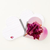 Burgundy Pink Columbine Notitieboek (Binnen)