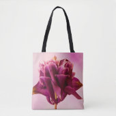 Burgundy Pink Columbine Tote Bag (Voorkant)