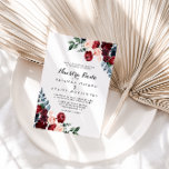 Burgundy Pink Navy Floral Nuestra Boda Wedding Kaart<br><div class="desc">Deze bruine roze marinevlinder nuestra boda bruiloft is perfect voor een moderne bruiloft. Het ontwerp is voorzien van waterverf roze,  blauw,  jaloers,  blauw en bruine pinda's,  rozen met een groen loof,  die perfect zijn samengevoegd tot elegante bouquets.</div>