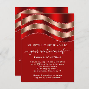 Burgundy QR Code Roos Weddenschap Vrijgezellenfees